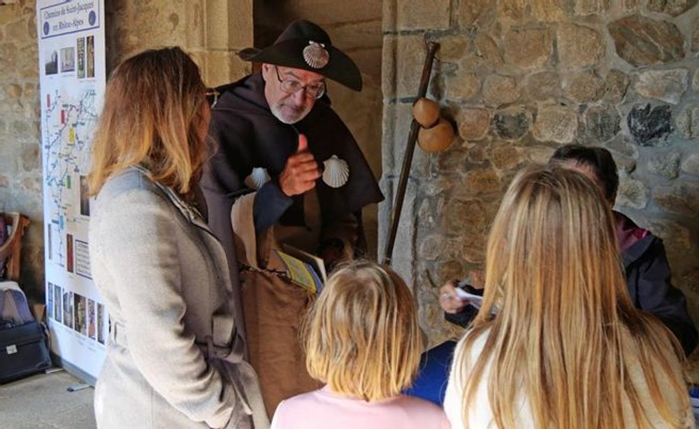 champdieu - Plus de 600 visiteurs à la première biennale sur le Chemin de Compostelle