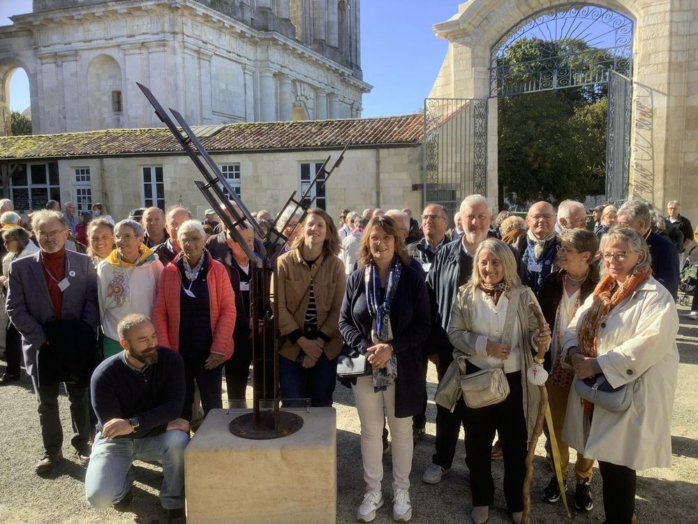 Saint-Jean-d’Angély : le Bourdon 17 a reçu les associations jacquaires de Nouvelle-Aquitaine