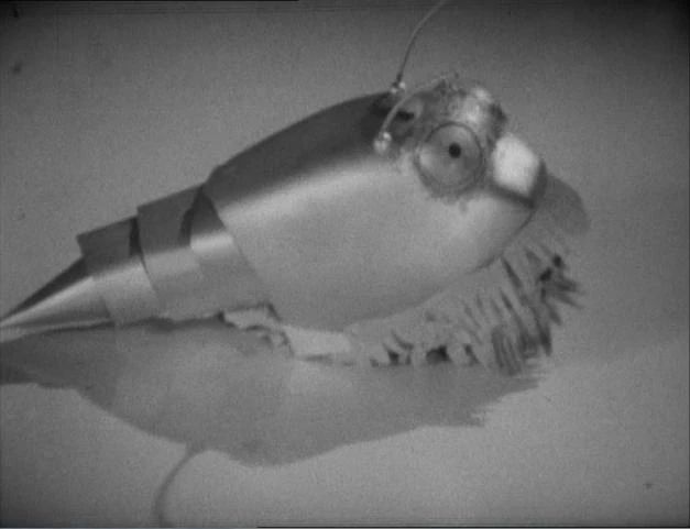 A Cybermat from Doctor Who - Tomb of the Cybermen