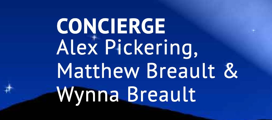 Page Awards listing of Concierge and its writing team.