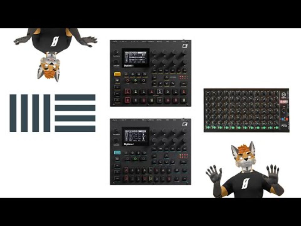 Planning a Hybrid Elektron / Ableton Live Set