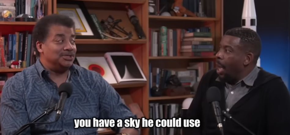 You have a sky he could use