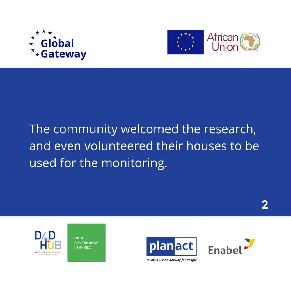 Description of the importance of community embracing the heat monitoring research to the extent of volunteering their homes. 