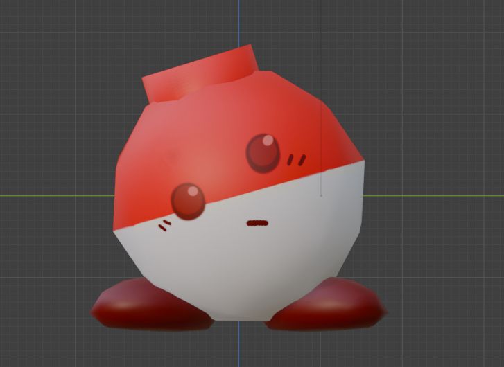 I modeled him after some old tower defense concepts I had