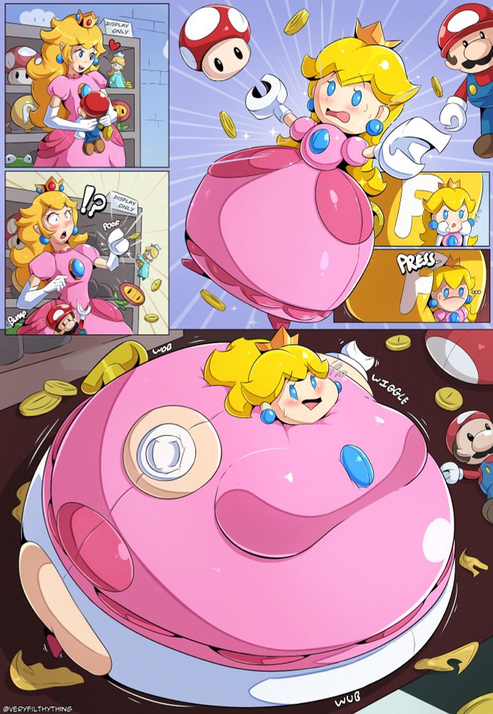 princess peach blueberry inflation