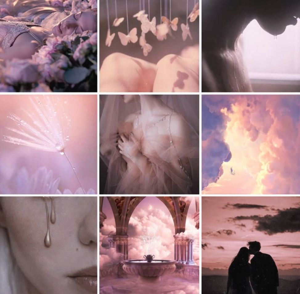 Light pink/purple cloudy/heavenly pictures sad girl with shiny tears https://pin.it/czLgQucky