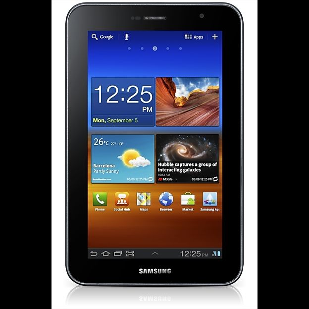 the first Galaxy Tab, titled the "Samsung Galaxy Tab 7.0"