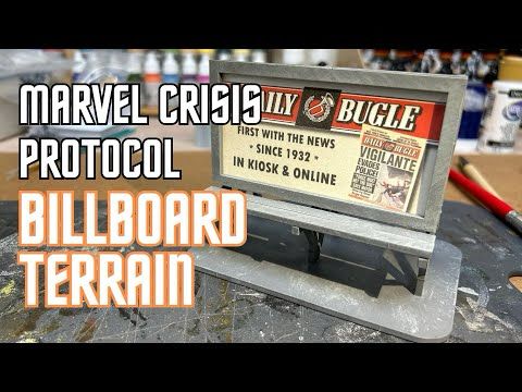 MDF Billboards - Marvel Crisis Protocol