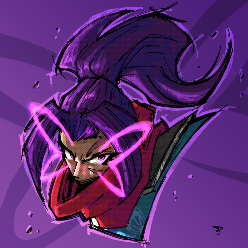 Sketch of Psylocke 🦋 