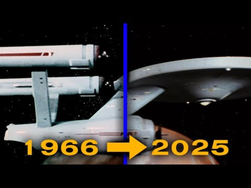 Modern CGI Meets Classic Star Trek TOS