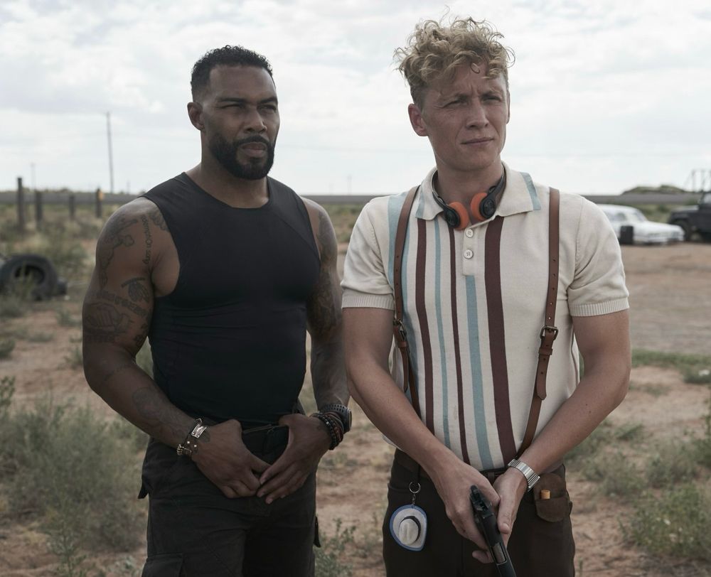 Vanderhoe and Dieter from the movie Army Of The Dead