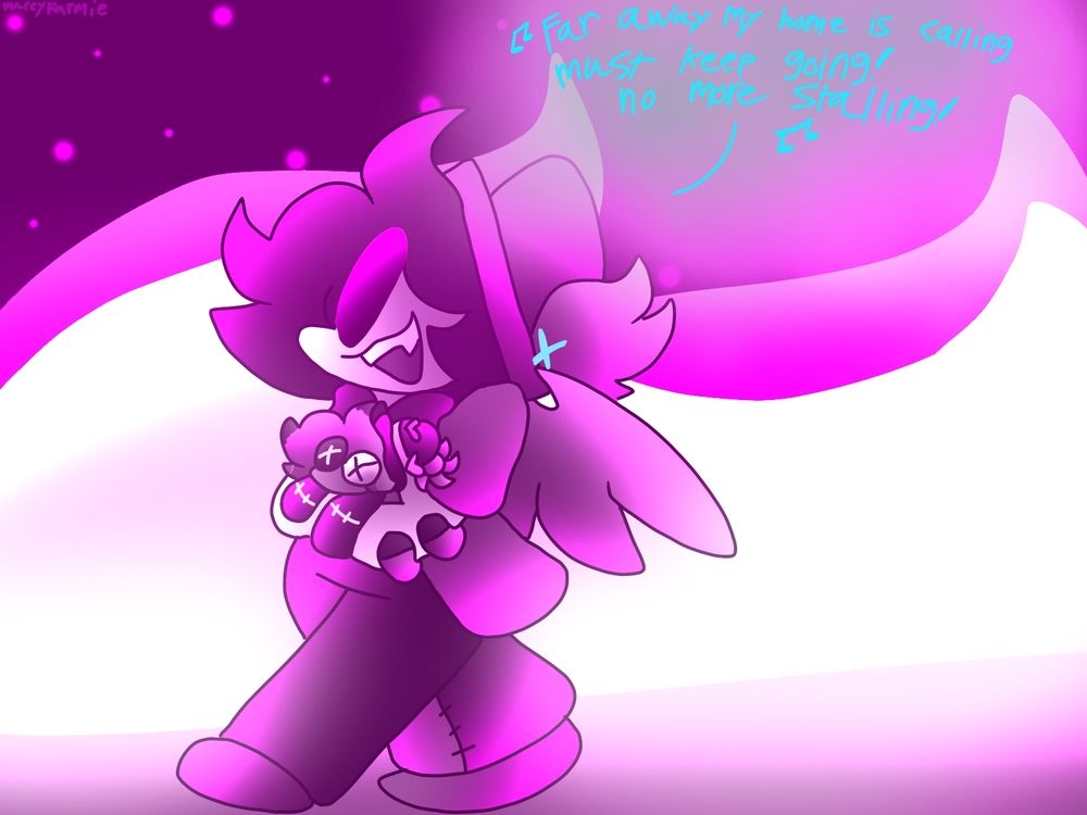 Messenger and plushierette