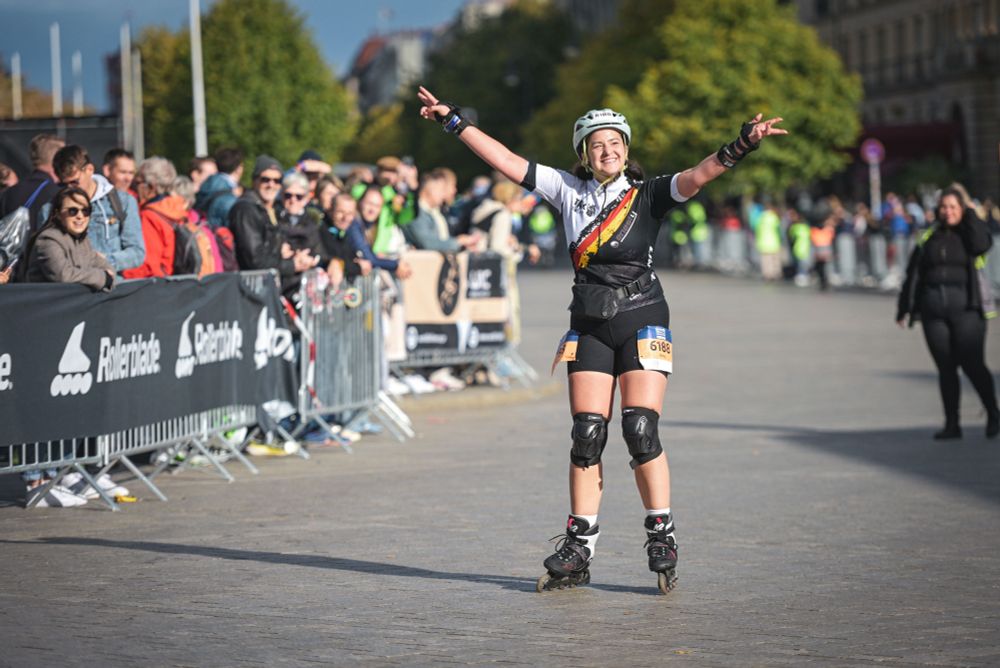 The View From The Way, Way Back Of The Berlin Inline Skating Marathon | Defector