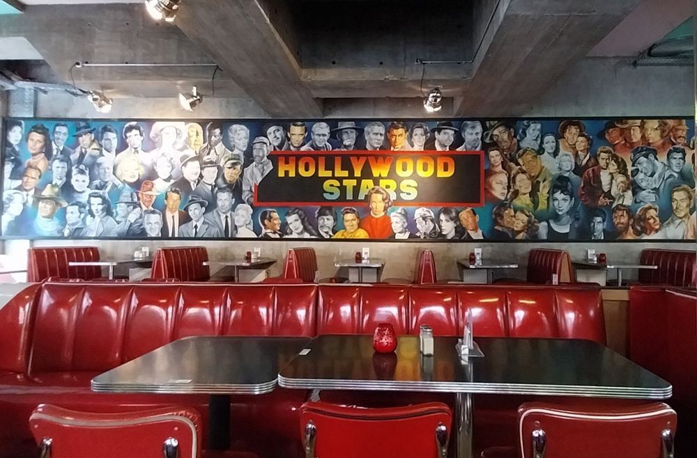 Hollywood im Diner in Berlin