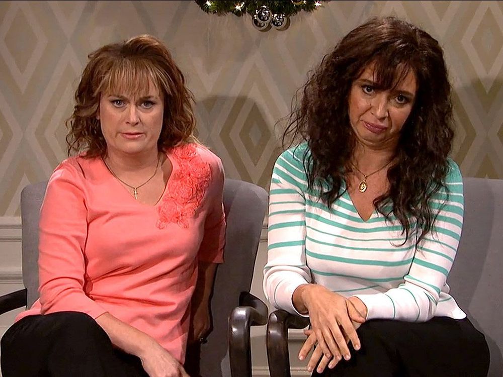 amy poehler and maya rudolph on snl’s bronx beat mock tv show.