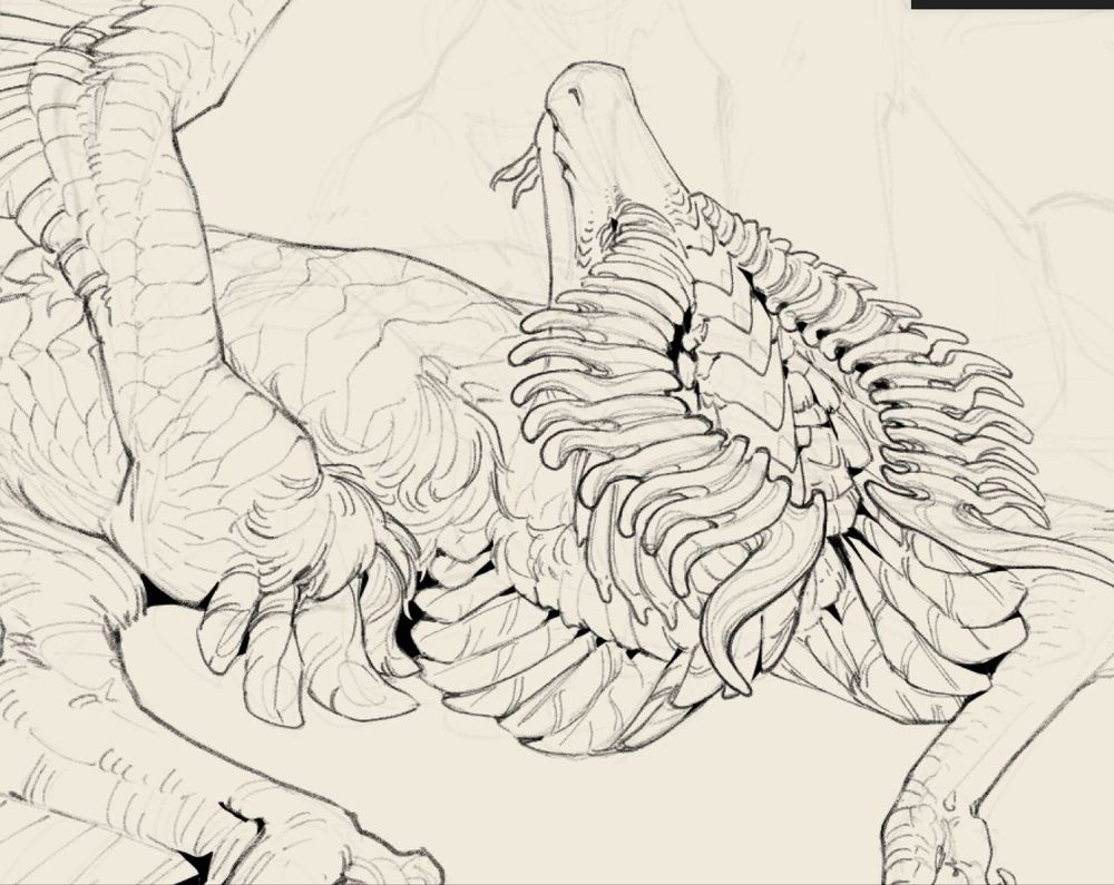 Anthro dragon wip

#runasolarisart