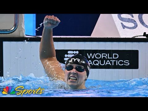 LONG MAY LEDECKY REIGN! In 'Race of the Century,' Katie bests top rival Summer McIntosh | NBC Sports