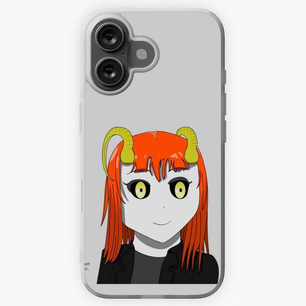 It's a phone case that has the anime design of Lucy from the animated web series Literally Hell. 