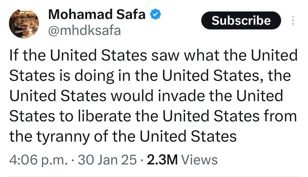 Texte Sauver les Etats-Unis. 