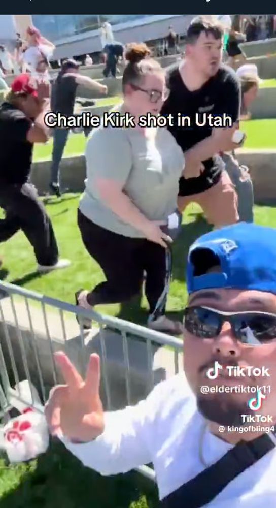 Charlie Kirk shot in Utah