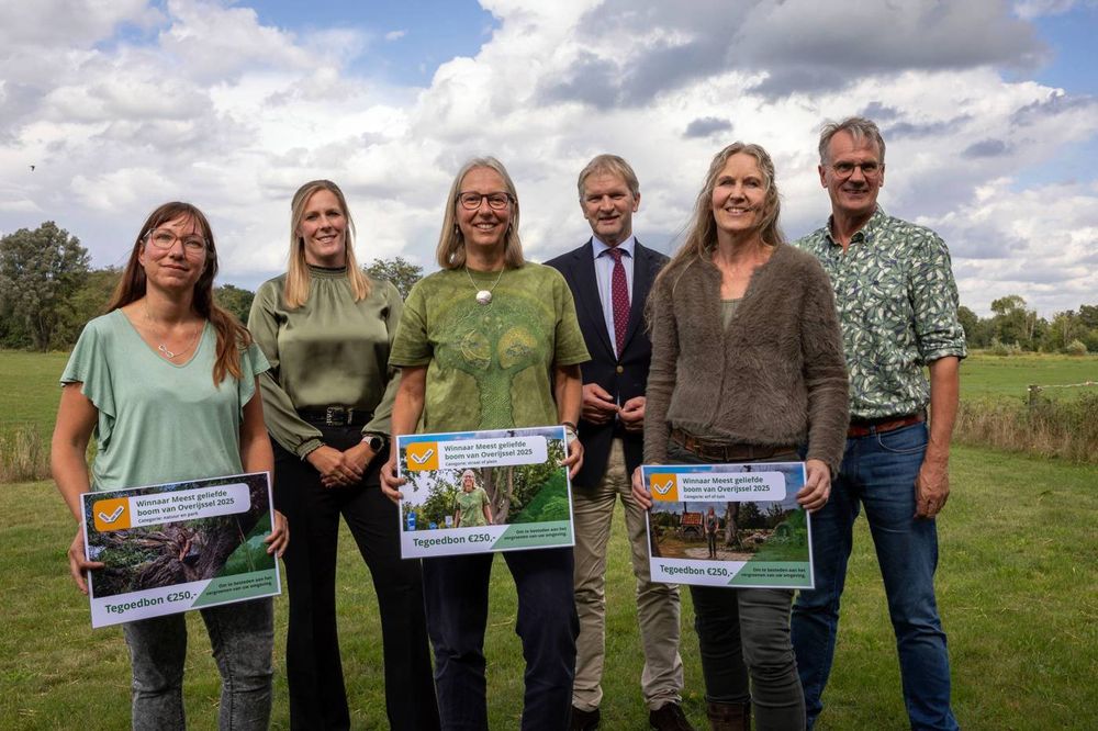 v.l.n.r. Berdi Doornebosch, Susanne Bergman, Loekie van Tweel-Groot, Maurits von Martels, Miriam ten Velde, Wim Eikelboom