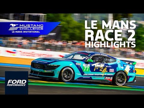 Mustang Challenge Le Mans Invitational Race 2 Highlights | Ford Performance