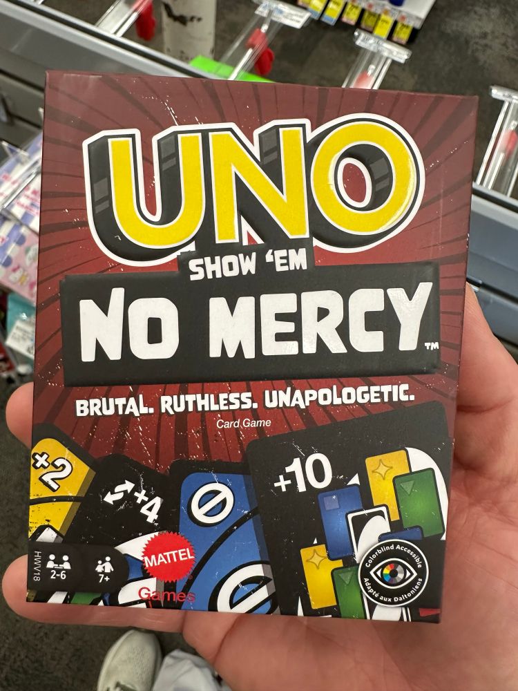 Uno No Mercy, $5 more (50% premium)