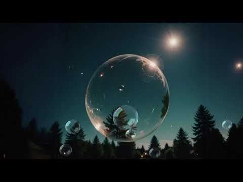 Moonlit Bubble Catches the Breeze