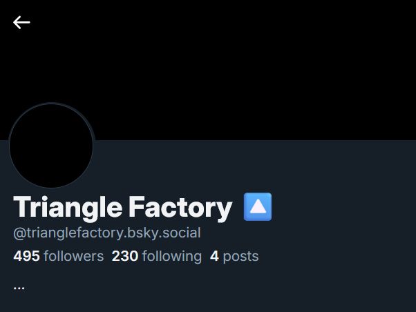 Triangle Factory socials are going dark. Something is coming...