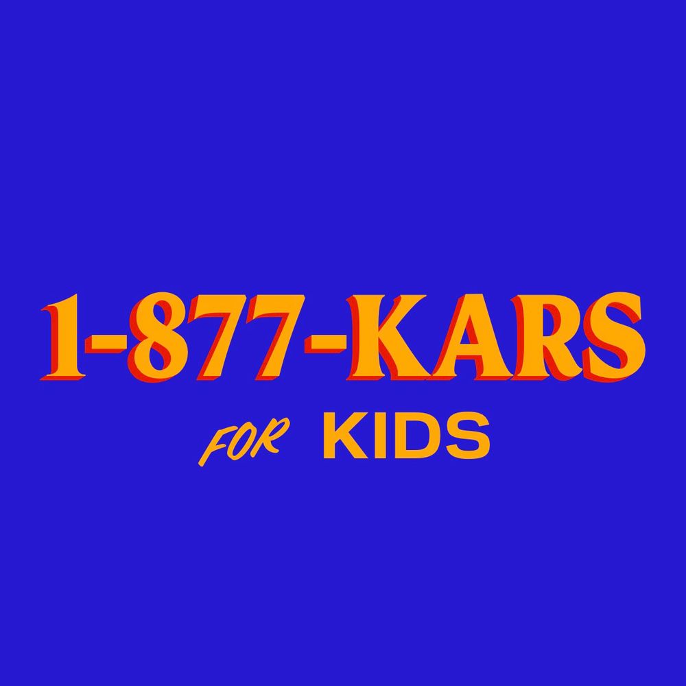 “1 877 KARS for KIDS” stylized in the zohran for new york city campaign sign font