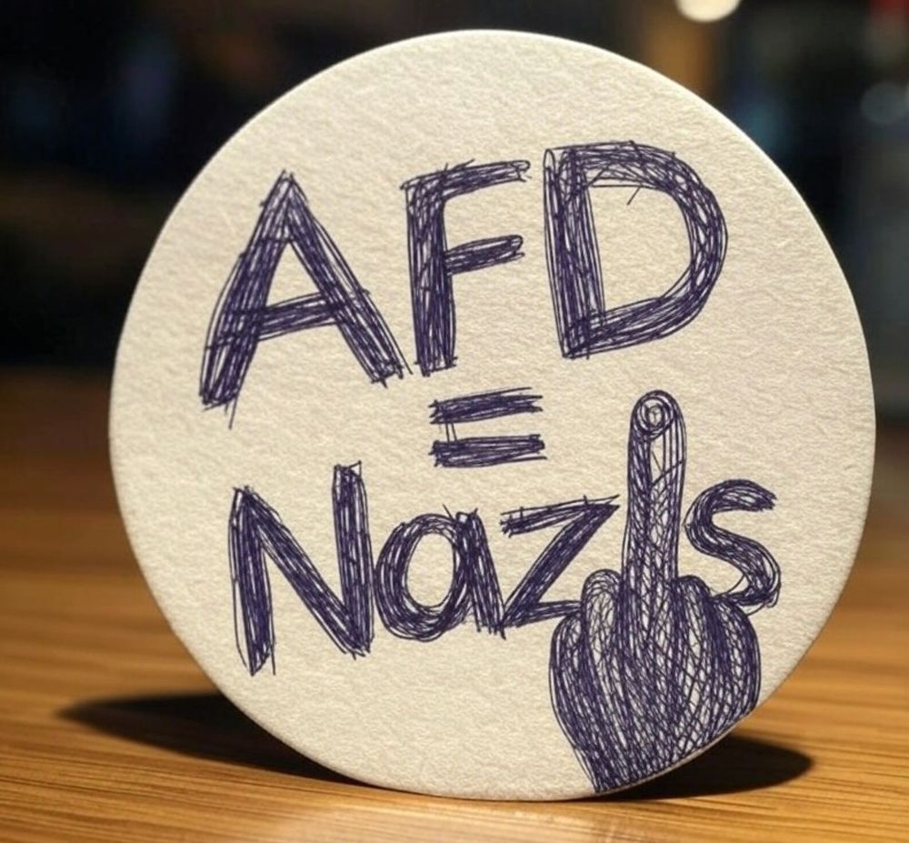 AFD = Naz Mittelfinger s
