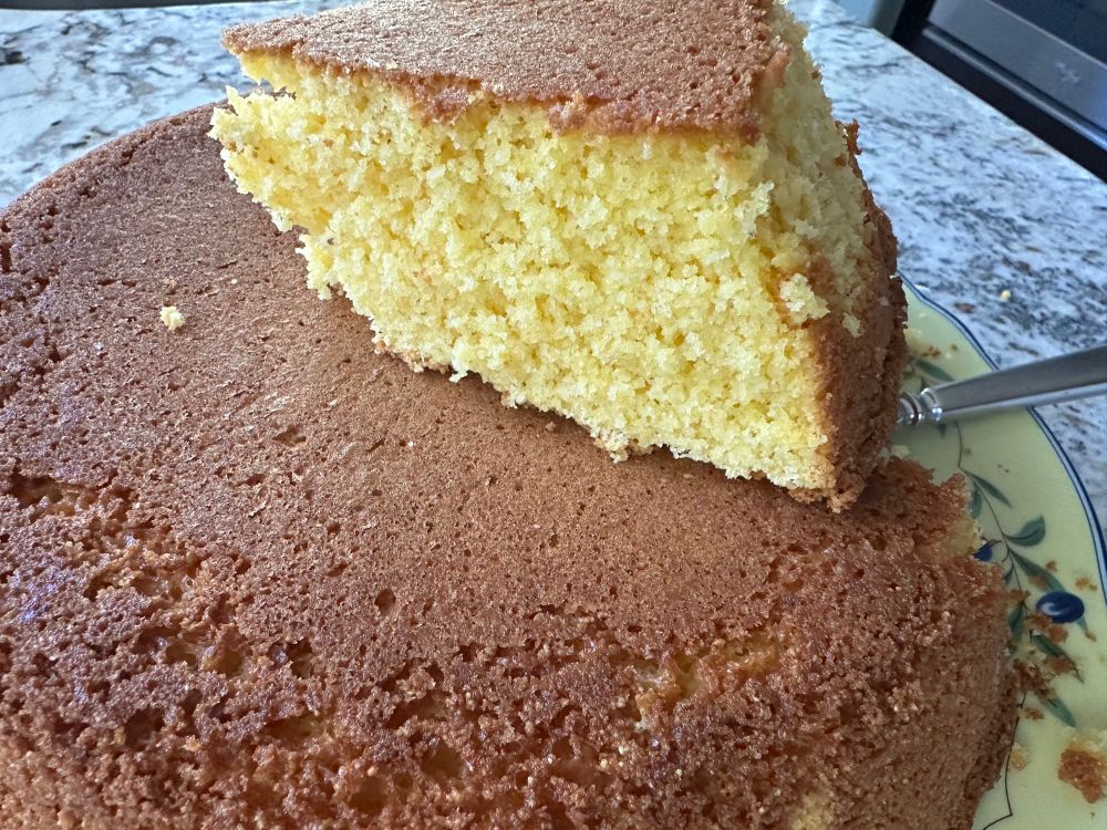 Side view cornbread 