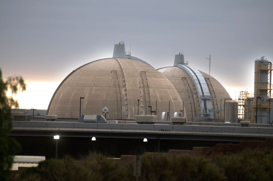 San Onofre Nuclear Generation Station in northern San Diego County