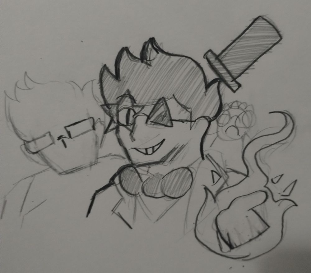 Doodle of Neil Cipher!