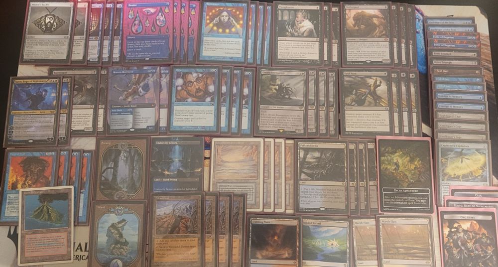 UB Tempo decklist image featuring Volcanic Island prize 