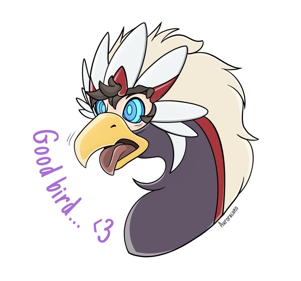 A human is being transformed into a rubber Braviary. They will soon be completely encased by the latex. Hypnosis/mind control is coming soon. Pokemon fanart. Rubber bird furry art. Avian.