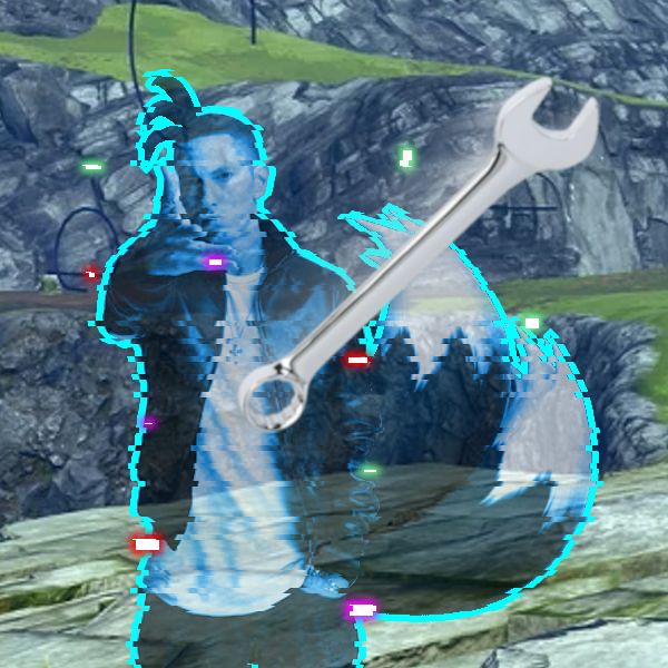 Cyberspace Tails but its rapper Eminem