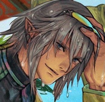Close up shot of new official Haurchefant art
