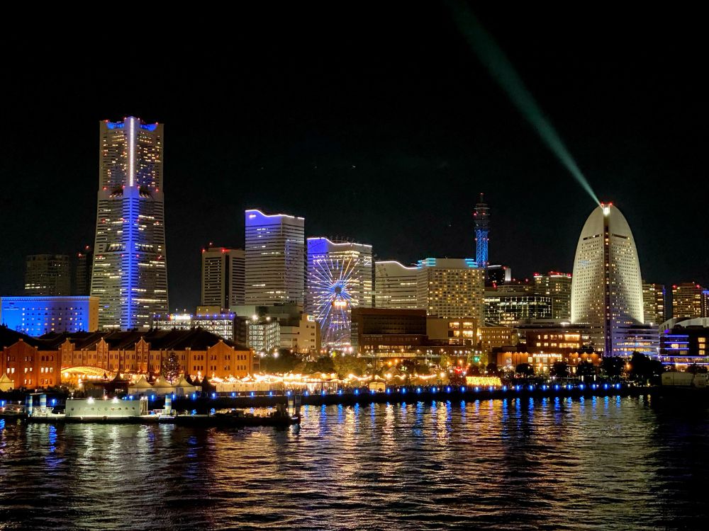 べいべいべい‼︎‼︎パレードの夜のときの‼︎
横浜が横浜カラーになった日。見慣れすぎてる夜景も、こうしてみるとなるほどキレイ