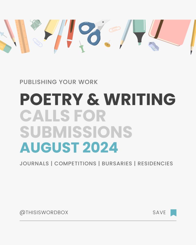 Writing and Poetry Calls for Submissions – August 2014 — WORDBOX