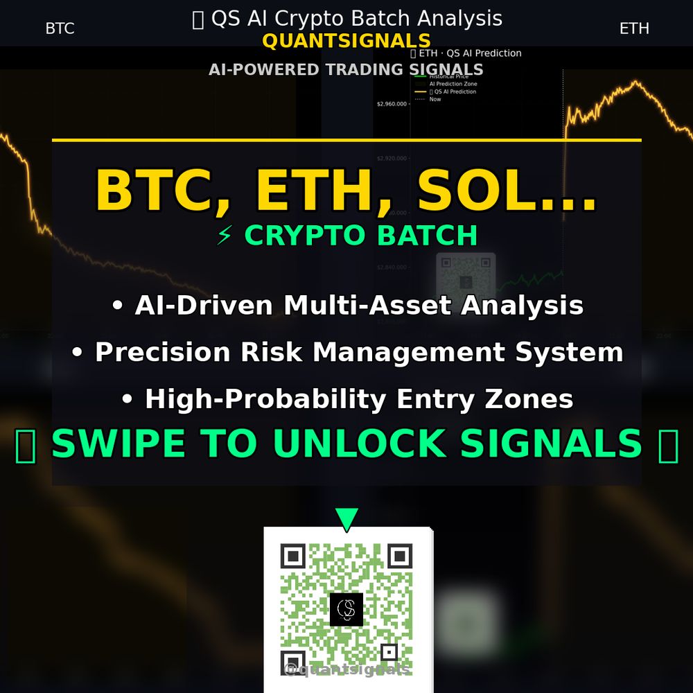 🚀 Quant models flashing green for BTC, ETH, SOL, XRP

Our proprietary signals show potential 15-4...