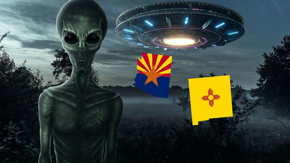 Why New Mexico and Arizona Are the Best States To Spot A UFO!