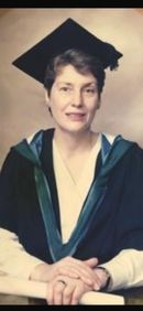 Photograph of Elizabeth Wincott Heckett at her graduation from UCC