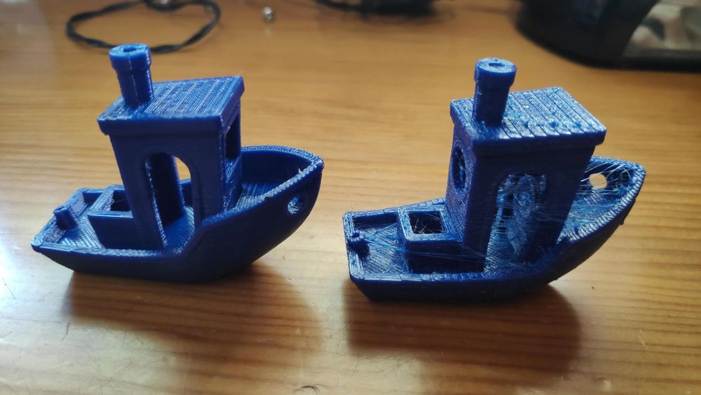 Difference between dry and wet filament.