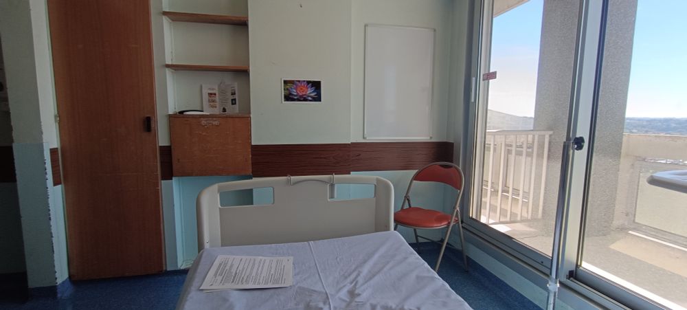Photo d'une chambre d'hôpital