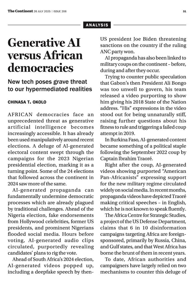 page 1 of Chinasa's commentary titled 