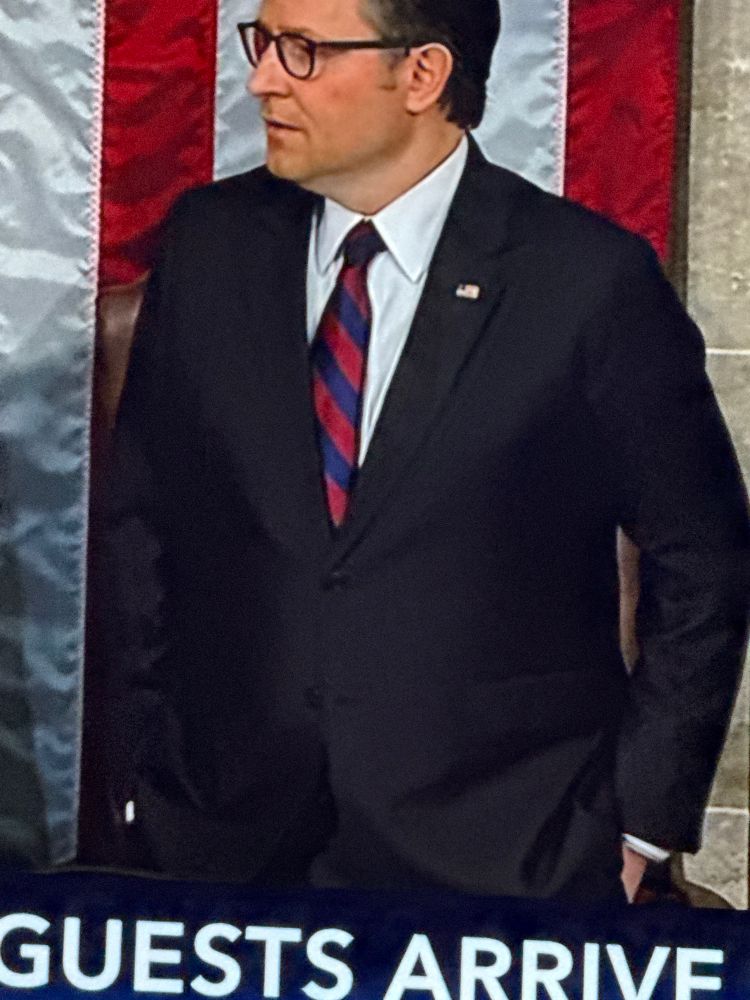 Speaker Mike Johnson is getting fat