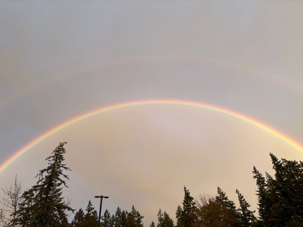 Double rainbow all the way.