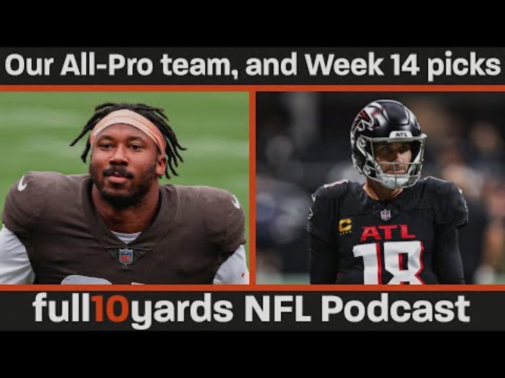 Picking our NFL All-Pro team, Lions go 12-1 to start Week 14 | Full10Yards NFL Podcast