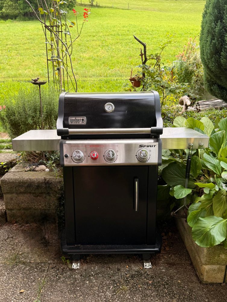 Weber Spirit Grill im Garten